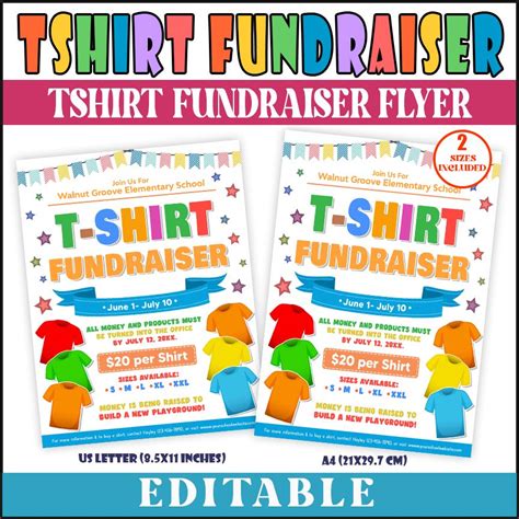 t shirt fundraising ideas|Free custom printable fundraising t.